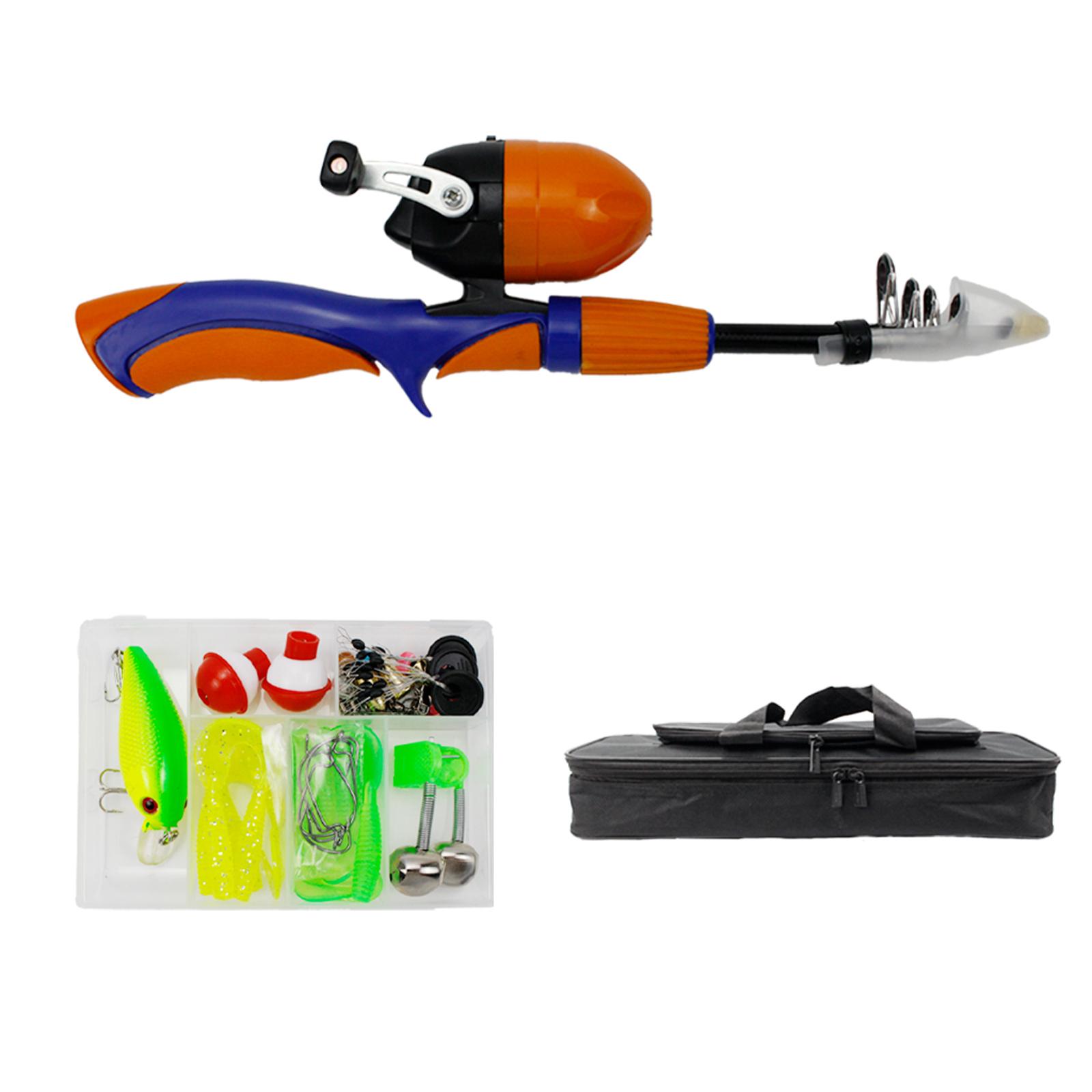 Kids Fishing Pole Travel Tote  - Fishing Rod Telescopic review and price