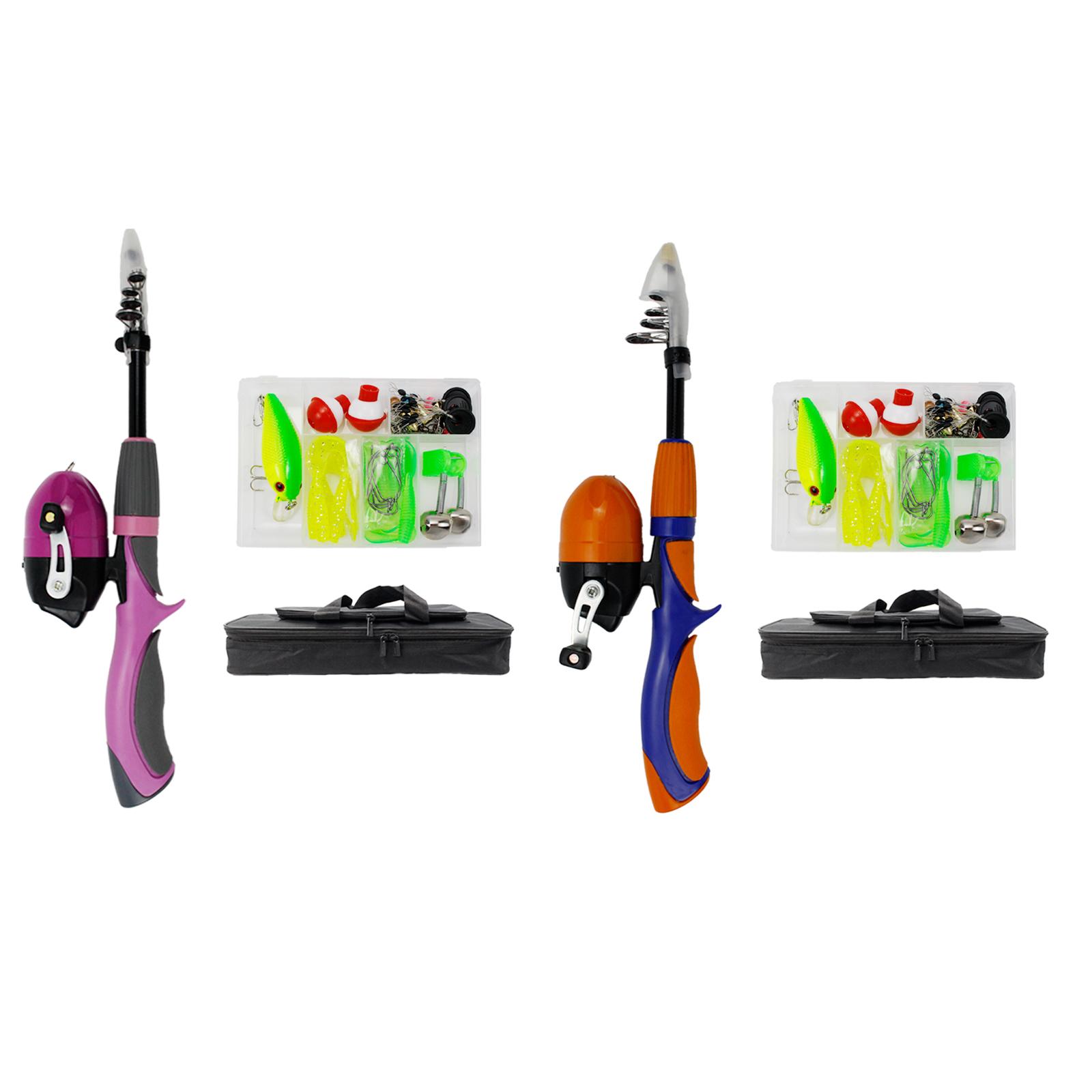 Kids Fishing Pole Travel Tote  - Fishing Rod Telescopic review and price