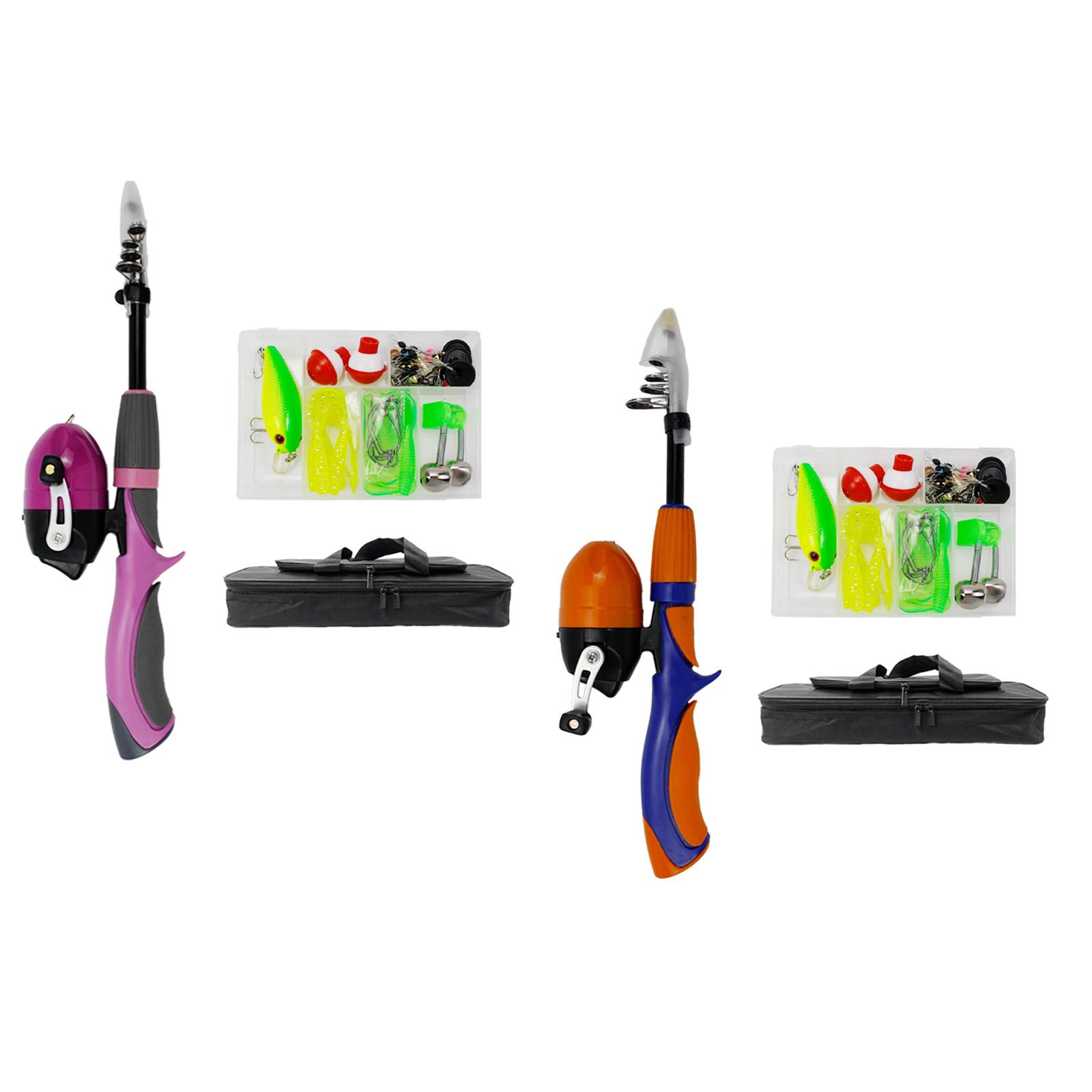 Kids Fishing Pole Travel Tote  - Fishing Rod Telescopic review and price