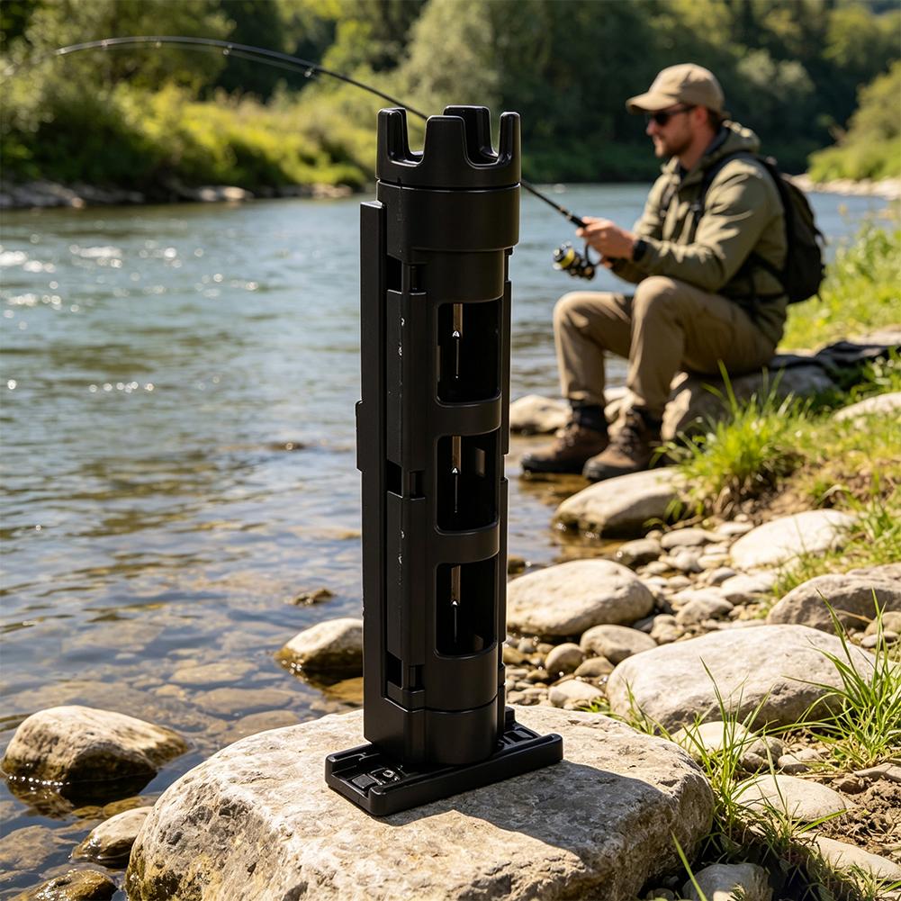 Fishing Pole Stand Bracket Det - Fishing Rod Case review and price