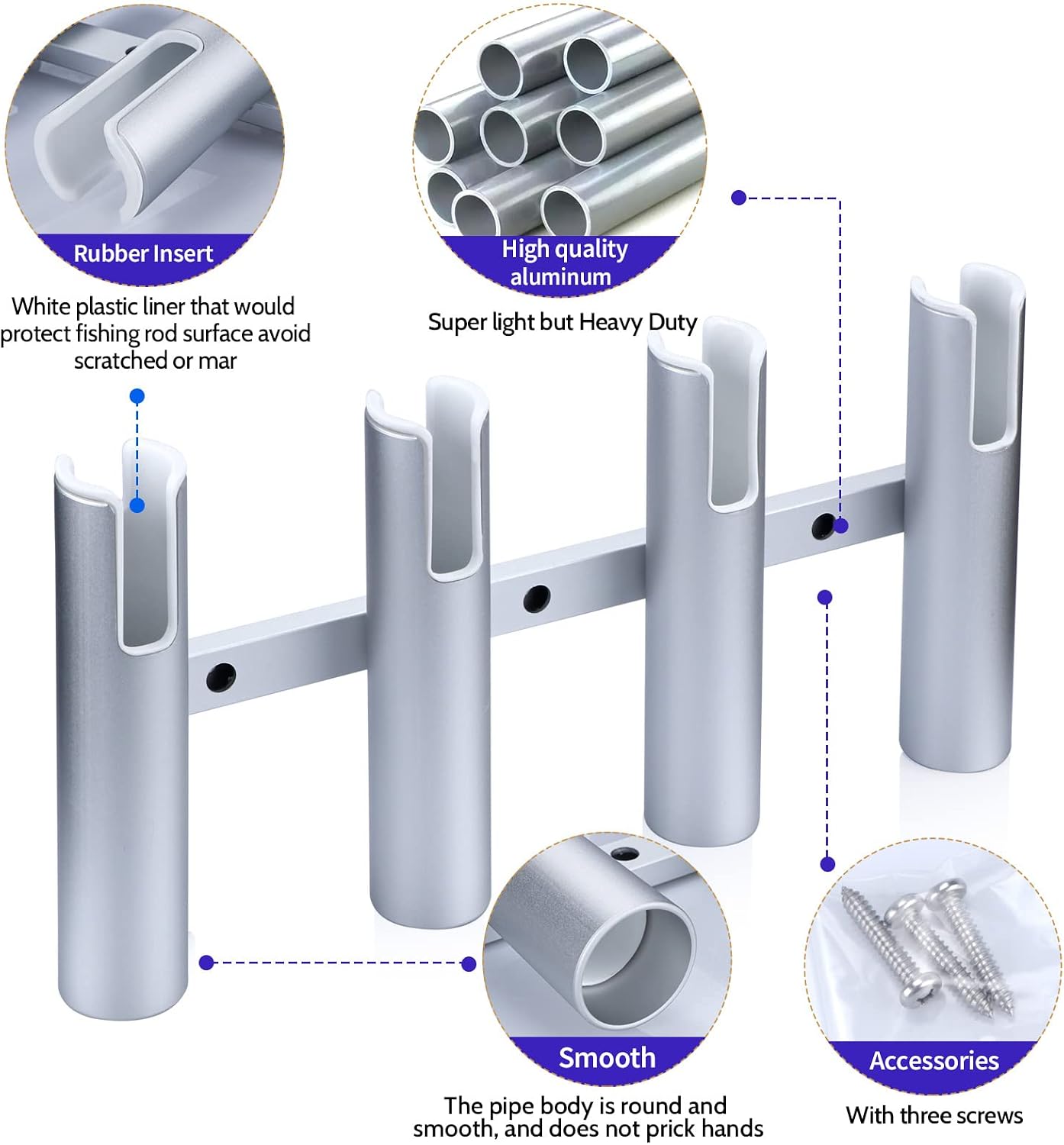 Aluminium Fishing Rod Holders  - Fishing Rod Surf review and price